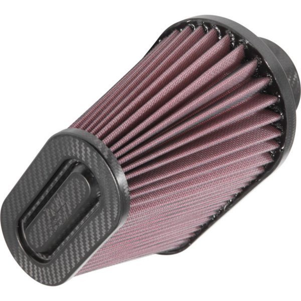 RP-6101 K&N エアフィルター オーバル テーパー デュアルフランジ φ76 140mm