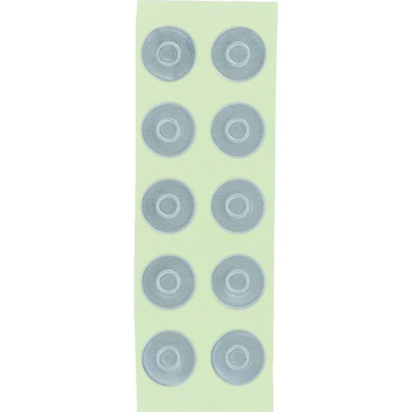 RP755 206-5464 トラスコ中山(株) TRUSCO 錆防止亜鉛シ-ル 5MM 10個入