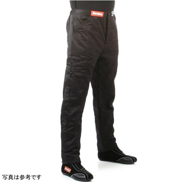 RaceQuip ブラック SFI-5 Pants Large