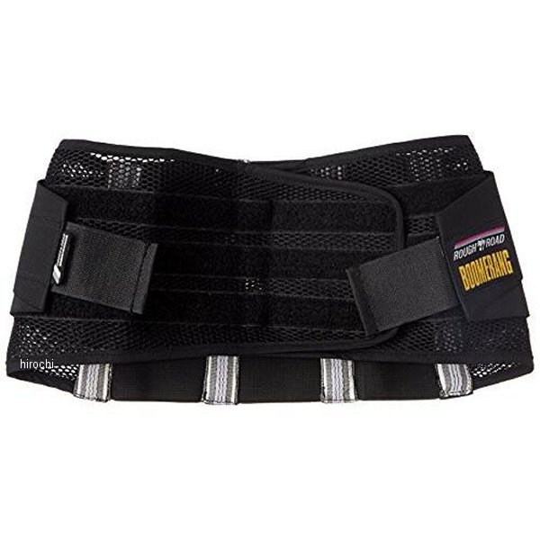 RR100107BK2 ラフ&ロード 春夏モデル ラフブーメランベルトメッシュ 7インチ 黒 REG