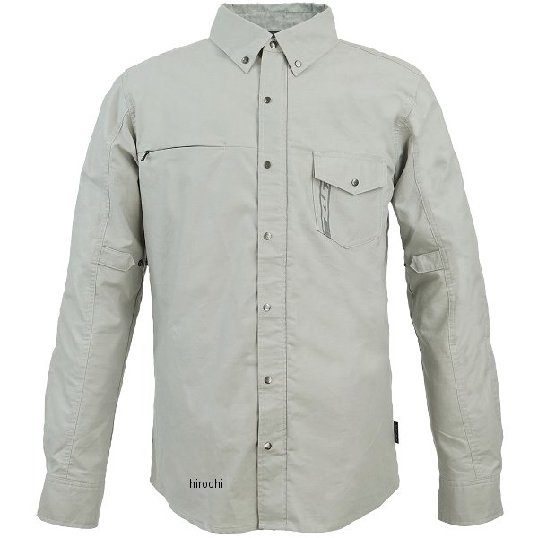 RR1004GY5 ラフ&ロード 春夏モデル ラフ ライドシャツFP グレー XLサイズ