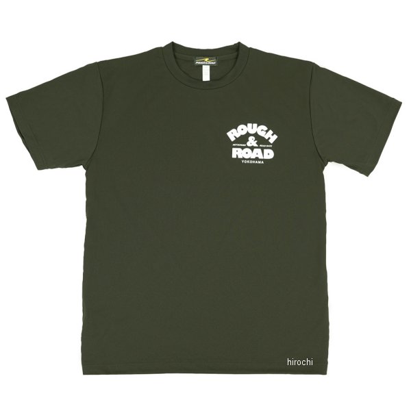 RR1005AG4 ラフ&ロード ラフ ロコ ドライTシャツ アーミーグリーン LLサイズ