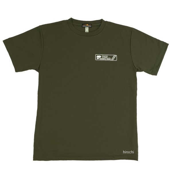 RR1006AG3 ラフ&ロード 春夏モデル ラフ パームツリー ドライTシャツ アーミーグリーン Lサイズ