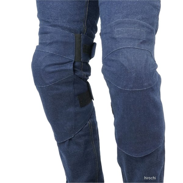 RR10108NV ラフ&ロード CE Lv.2 ステルスフィットデニムニープロテクター ネイビーフリーサイズ