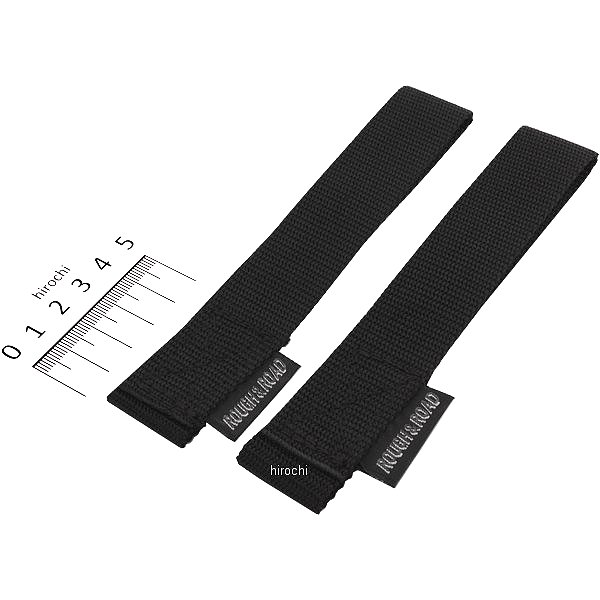 RR5564K16 ラフ&ロード R&R マルチループ 黒 16cm 2本セット