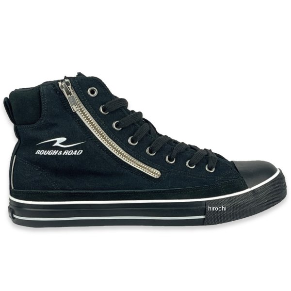 RR5837R-ABK240 ラフ&ロード 春夏モデル ラフライディングスニーカー R-オールブラック 24.0cm