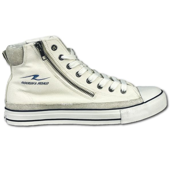 RR5837R-I/B240 ラフ&ロード 春夏モデル ラフライディングスニーカー R-アイボリー/青 24.0cm
