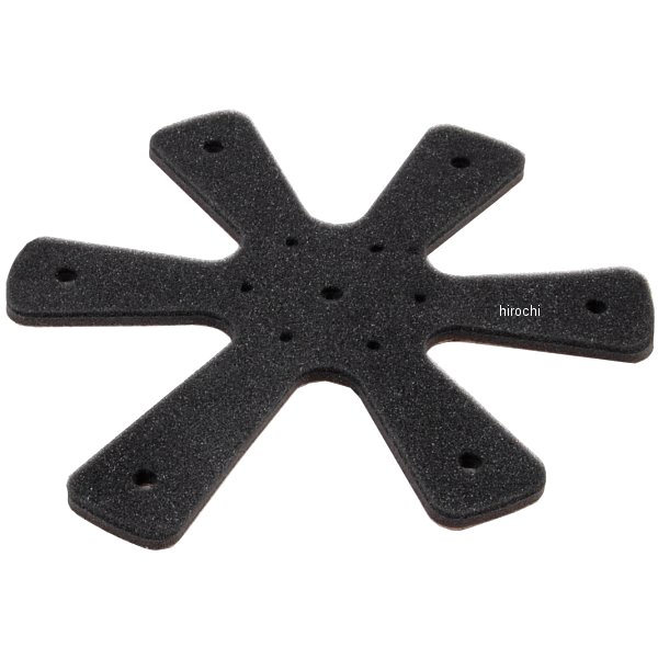 RR6203 ラフ&ロード ヘルメット スペーサー グレー 10mm