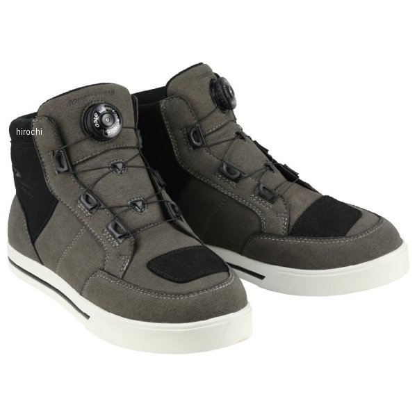 RR6303GY/BK240 ラフ&ロード ウォータープルーフダイヤルシューズ グレー/ブラック 24cm