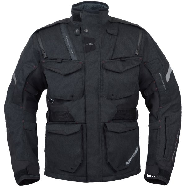 RR7107HB-CH5 ラフ&ロード 秋冬モデル デュアルテックスアドベンチャー ジャケット チャコール XLサイズ