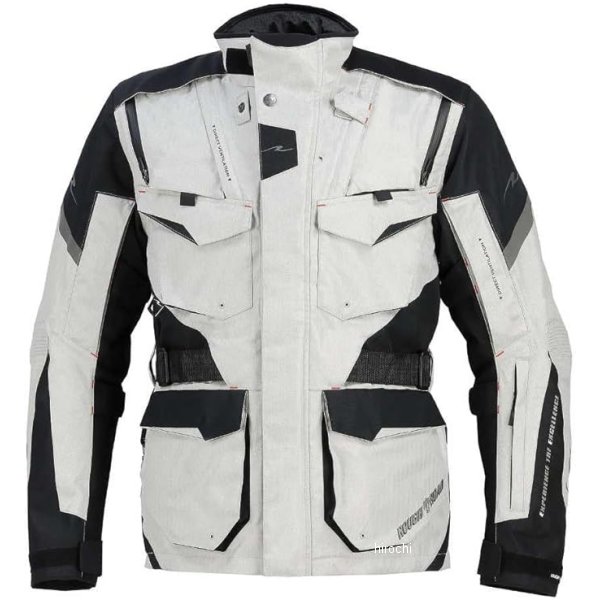 RR7107SP-SV2 ラフ&ロード 2025年秋冬モデル デュアルテックスアドベンチャーオールシーズンジャケット ヘリンボーンシルバー Mサイズ