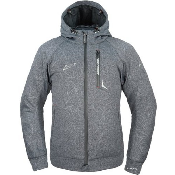 RR7243E-GYL3 ラフ&ロード 春夏モデル エアスルーライディングフーディーFP エンボスグレー WLサイズ レディース