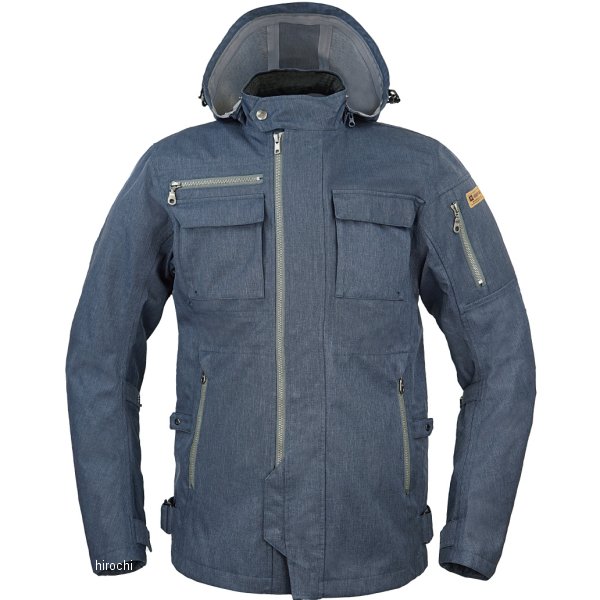 RR7247MN-BLB3 ラフ&ロード 秋冬モデル デュアルテックスストームパーカーFP ミッドナイトブルー BLサイズ