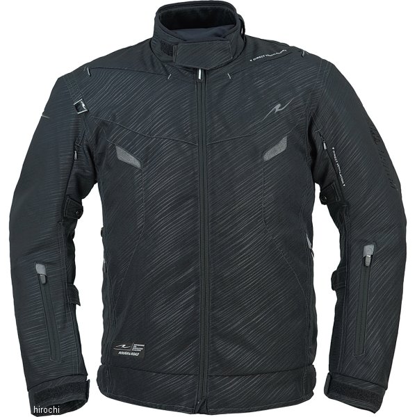 RR7251SS-BKB3 ラフ&ロード 秋冬モデル エアベントライディングジャケット スラッシュブラック BLサイズ