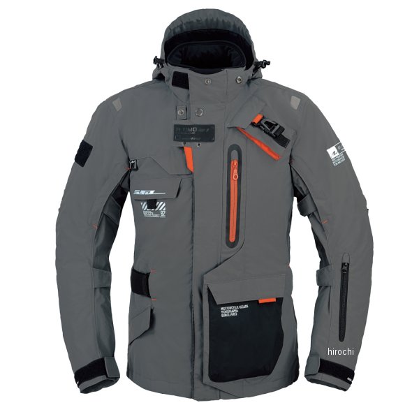 RR7252GY1 ラフ&ロード 2025年秋冬モデル ウォーターシールドコマンドジャケット グレー Sサイズ