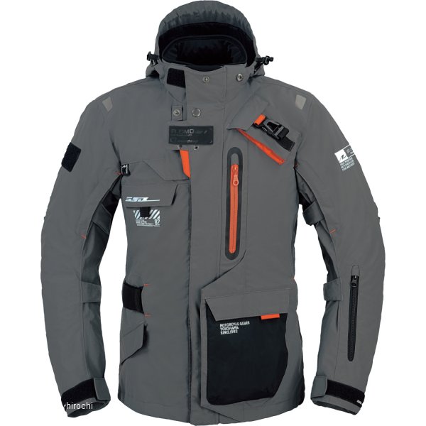 RR7252GYB2 ラフ&ロード 春夏モデル ウォーターシールドコマンドジャケット グレーBMサイズ