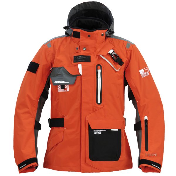 RR7252OR/GYB2 ラフ&ロード 2025年秋冬モデル ウォーターシールドコマンドジャケット オレンジ/グレー BMサイズ