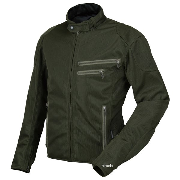 RR7313OV5 ラフ&ロード ライディングZIPメッシュジャケット オリーブ XLサイズ