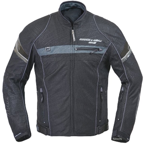 RR7346SS-BK4 ラフ&ロード 秋冬モデル フルメッシュジャケットFP スラッシュブラック LLサイズ