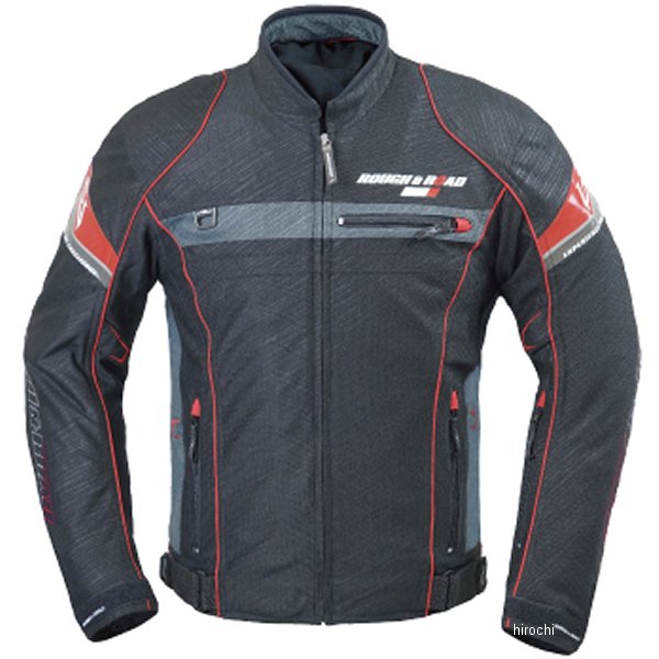 RR7346SS-RD3 ラフ&ロード 秋冬モデル フルメッシュジャケットFP スラッシュレッド Lサイズ