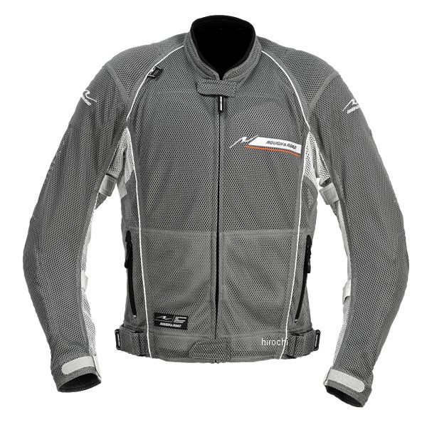 RR7351GM/SV5 ラフ&ロード 春夏モデル ダイレクトエアメッシュジャケットFP ガンメタ/プラチナシルバー XLサイズ