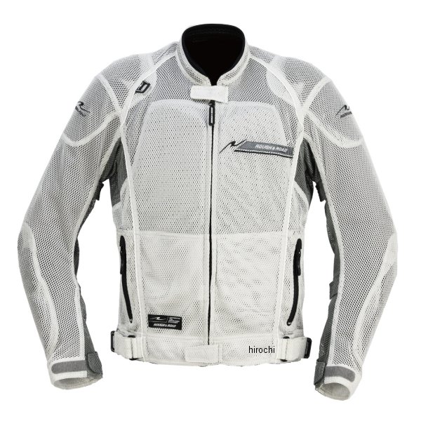 RR7351SV/GM4 ラフ&ロード 春夏モデル ダイレクトエアメッシュジャケットFP プラチナシルバー/ガンメタ LLサイズ