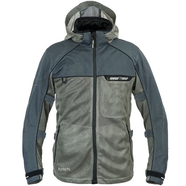 RR7352GMB2 ラフ&ロード 春夏モデル ダイレクトエアメッシュパーカーFP ガンメタ BMサイズ