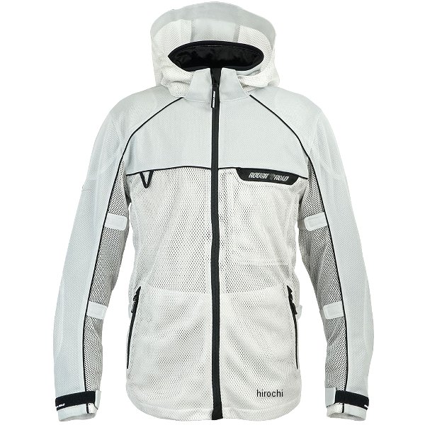 RR7352SVB2 ラフ&ロード 春夏モデル ダイレクトエアメッシュパーカーFP プラチナシルバー BMサイズ