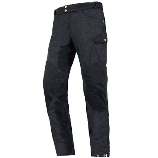 RR7515LFBK1 ラフ&ロード 春夏モデル フルプロテクションメッシュパンツルーズフィット 黒 SWサイズ