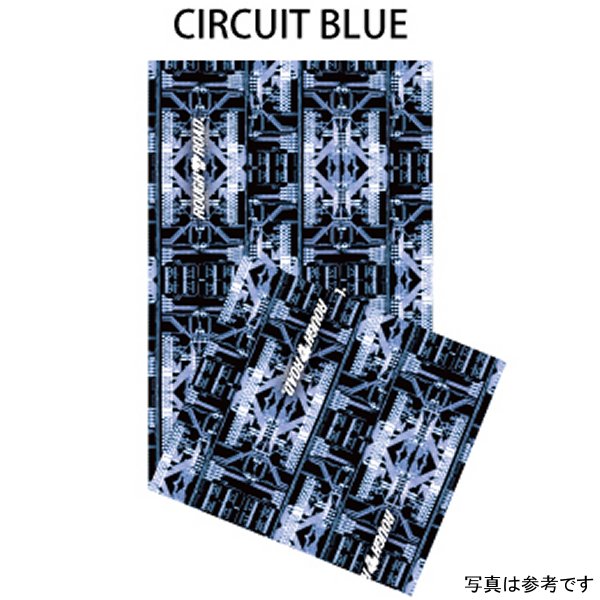 RR7600CIR-BL ラフ&ロード 春夏モデル マルチネックゲーター サーキットブルー フリーサイズ