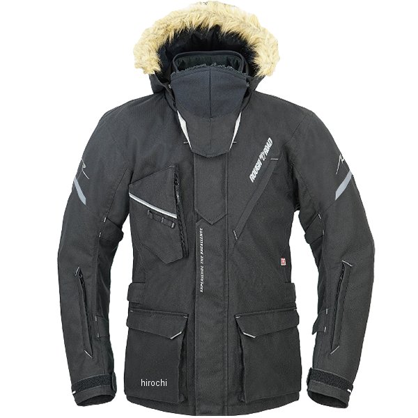 RR7693HB-BK1 ラフ&ロード 秋冬モデル WSプリマロフトポーラージャケットFP ヘリンボーンブラック Sサイズ