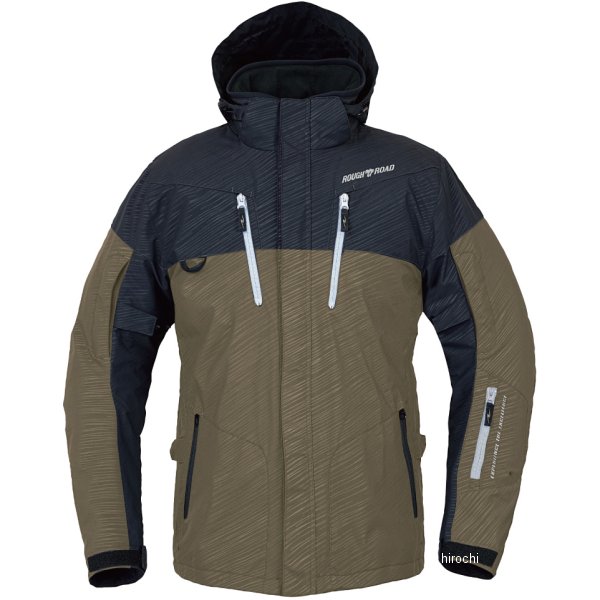 RR7698BK/KKL3 ラフ&ロード 秋冬モデル WSプリマロフトウォームパーカー 黒/カーキ レディース WLサイズ