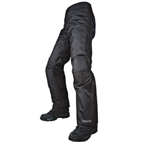RR7700BK4 ラフ&ロード 秋冬モデル イージーラップオーバーパンツ 黒 LLサイズ