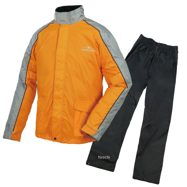 RR7815OR3 ラフ&ロード 2025年秋冬モデル デュアルテックスコンパクトレインスーツ オレンジ Lサイズ