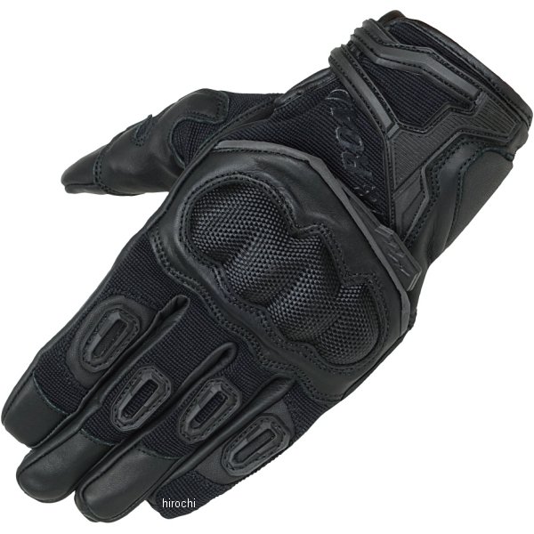 RR8025A-BK4 ラフ&ロード 春夏モデル ラフプロテクショングローブ オールブラック LLサイズ