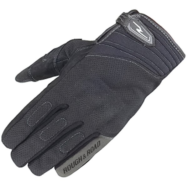 RR8026BK4 ラフ&ロード 春夏モデル コンフォートナックルグローブ 黒 LLサイズ