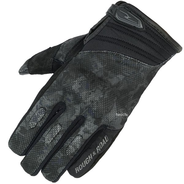 RR8026MN-CM4 ラフ&ロード 春夏モデル コンフォートナックルグローブ ミッドナイトカモ LLサイズ