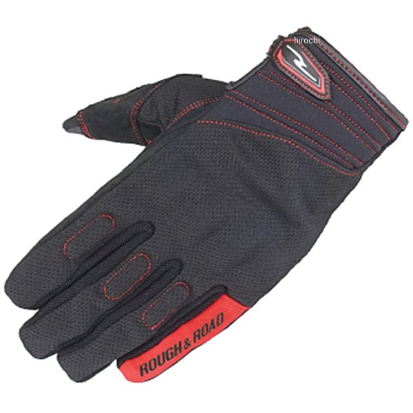 RR8026RD4 ラフ&ロード 春夏モデル コンフォートナックルグローブ 赤 LLサイズ