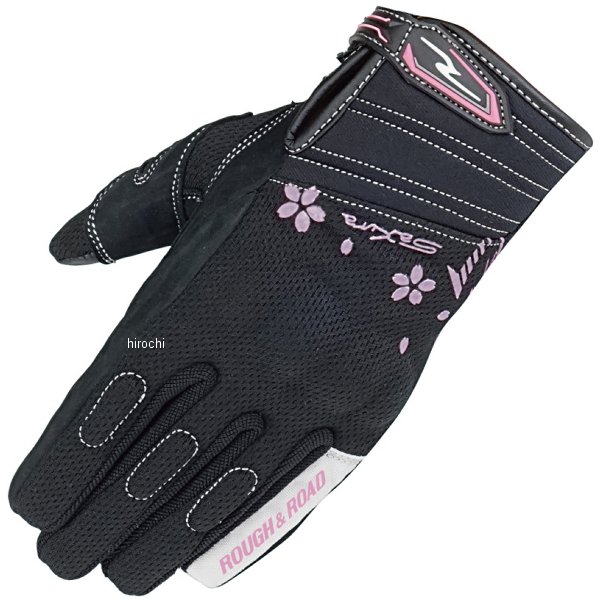 RR8026SKL2 ラフ&ロード 春夏モデル コンフォートナックルグローブ サクラ レディース WMサイズ