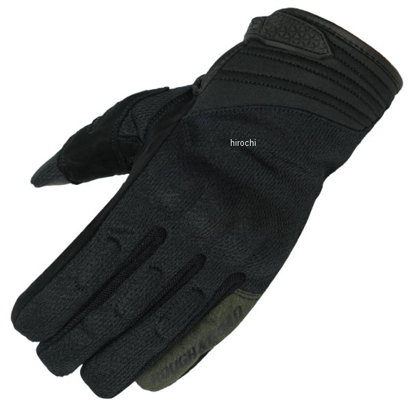 RR8029BK2 ラフ&ロード 春夏モデル クールマックスコンフォートナックルグローブ 黒 Mサイズ