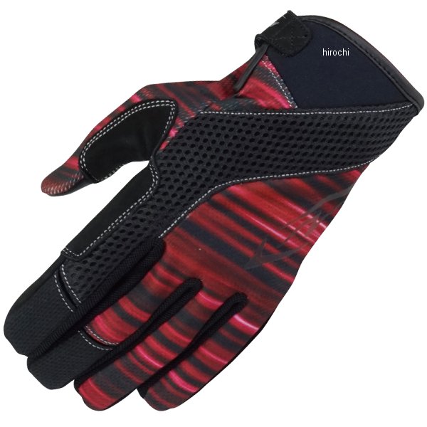 RR8421BO3 ラフ&ロード 春夏モデル ライディングメッシュグローブ ボルドー Lサイズ