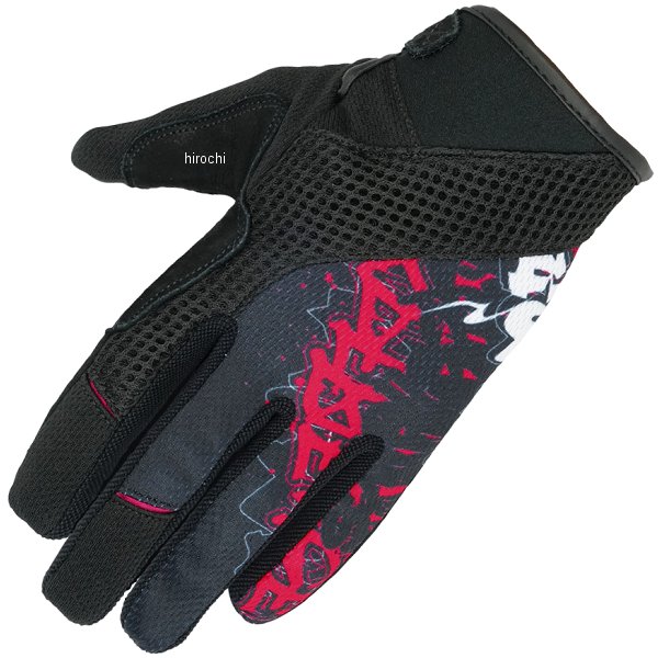 RR8421ST-MG2 ラフ&ロード 春夏モデル ライディングメッシュグローブ ストリートマゼンタ Mサイズ