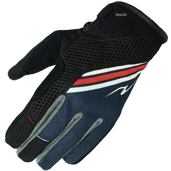 RR8421TC4 ラフ&ロード 春夏モデル ライディングメッシュグローブ トリコロール LLサイズ