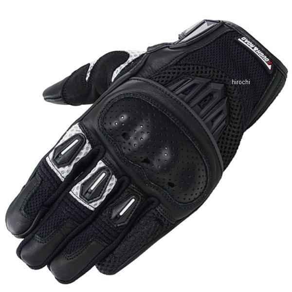 RR8425BK-WHL2 ラフ&ロード 春夏モデル プロテクションエアスルーグローブ 黒/白 レディース WMサイズ