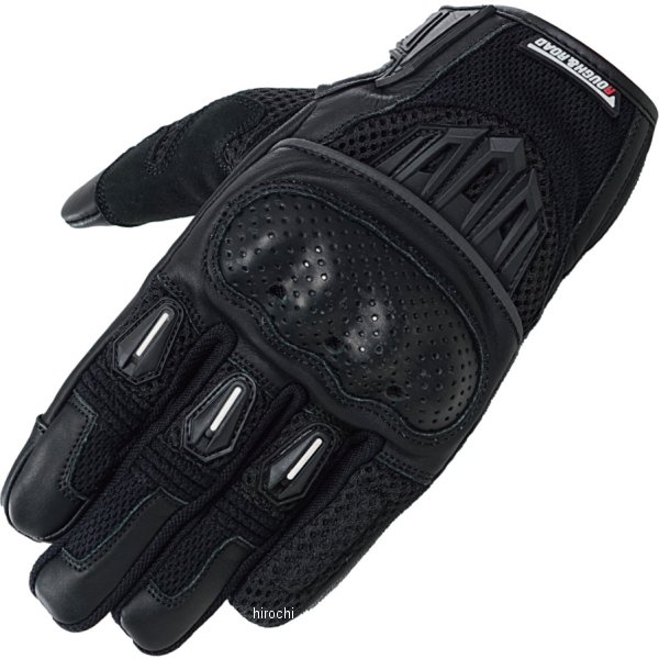 RR8425BK3 ラフ&ロード 春夏モデル プロテクションエアスルーグローブ 黒 Lサイズ