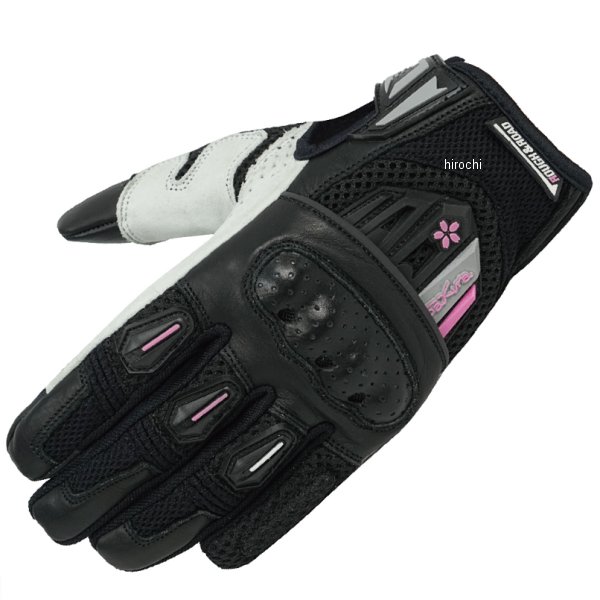 RR8425SKL3 ラフ&ロード 春夏モデル プロテクションエアスルーグローブ サクラ レディース WLサイズ