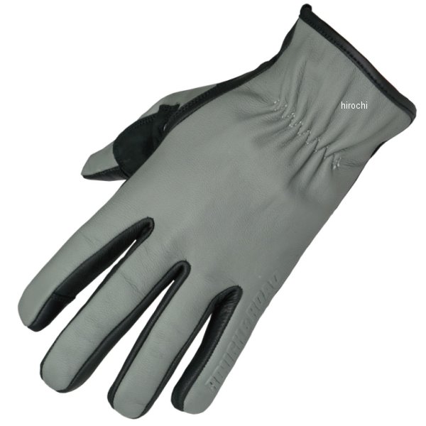 RR8518GY5 ラフ&ロード 春夏モデル クールマックスレザーグローブ グレー XLサイズ