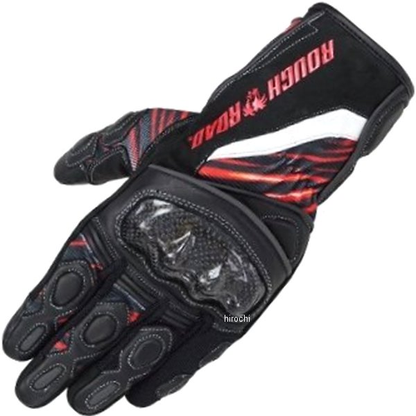 RR8648SS-RD1 ラフ&ロード 秋冬モデル プロテクションツアラーウインターグローブ スラッシュレッド Sサイズ