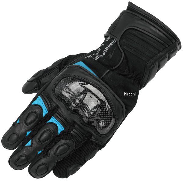 RR8658BK/BL2 ラフ&ロード 秋冬モデル プロテクションツアラーウインターグローブ 黒/青 Mサイズ