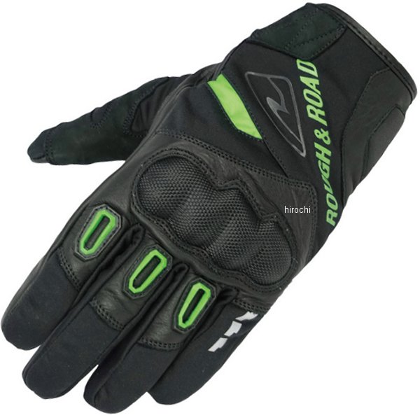 RR8659LM1 ラフ&ロード 秋冬モデル ウインドガードプロテクショングローブ ライム Sサイズ